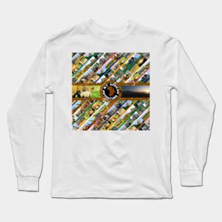 My African Adventure Wildlife Collage Long Sleeve T-Shirt